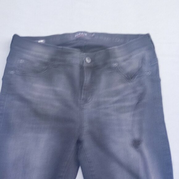 Torrid Bombshell Skinny jeans women's size 14R Grey High-rise premium stretch - Picture 2 of 13